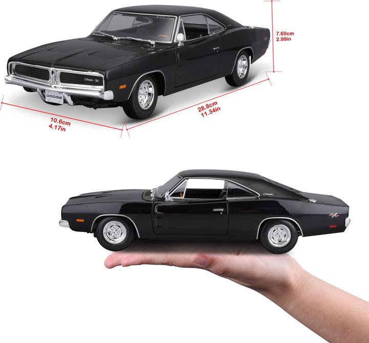 Actual product image Maisto Dodge Charger R/T (1969)