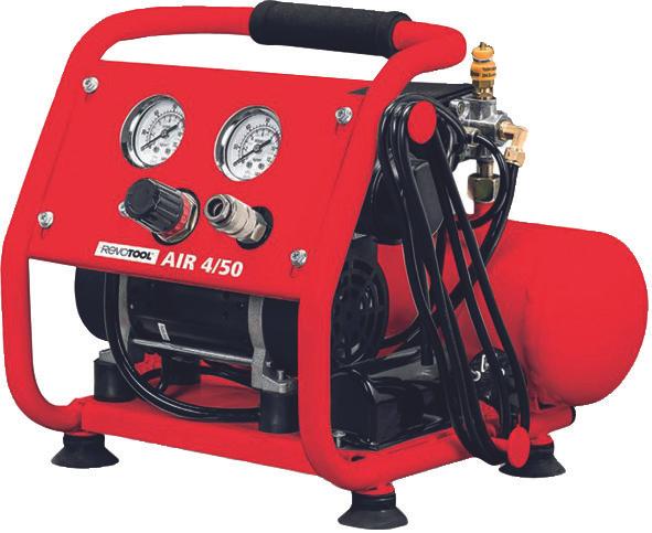 Revotool Compresseur de montage sans huile AIR 4/50 (4 l, 10 bar)