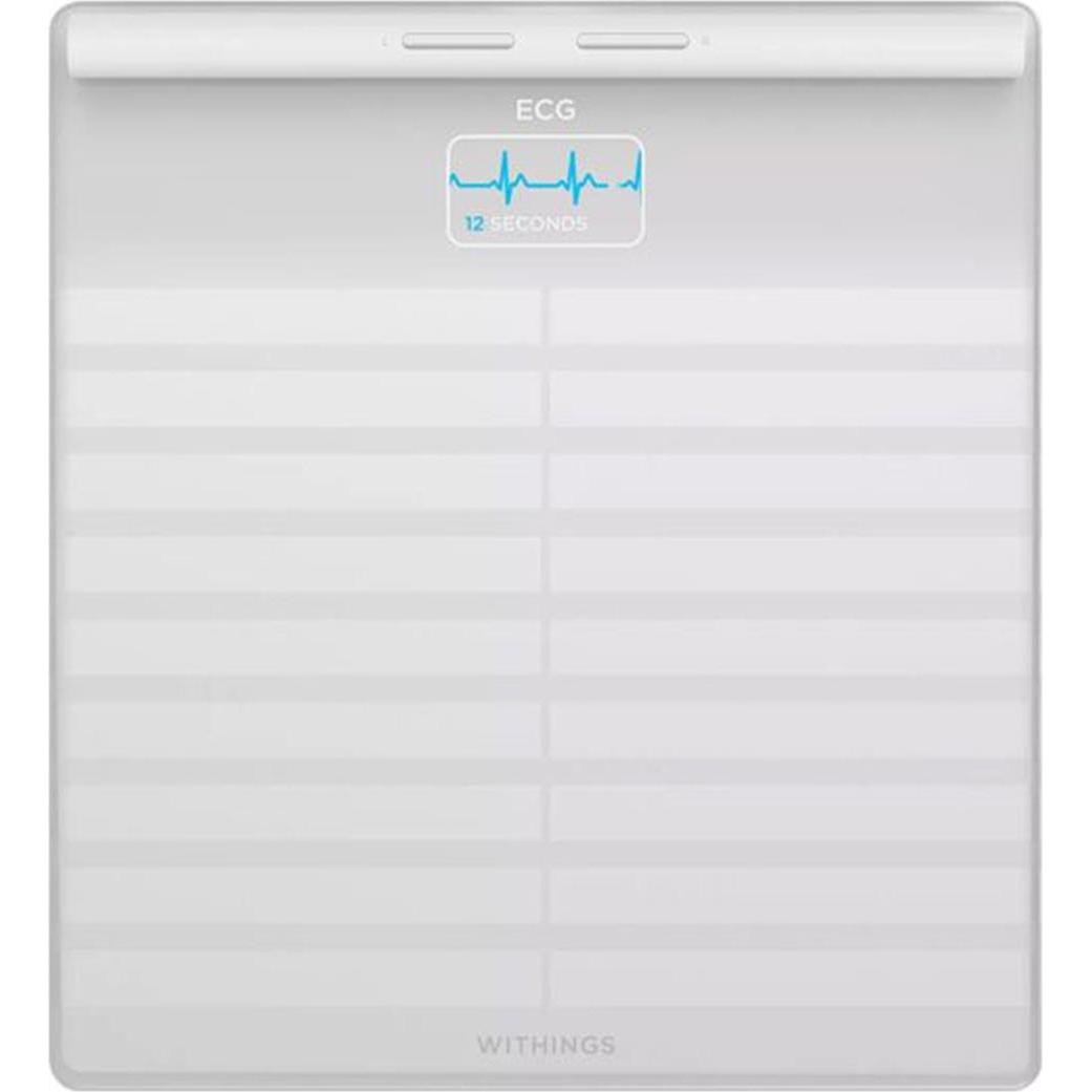 Withings Bianco Bilancia Pesapersone, Body Scan (200 Kg)