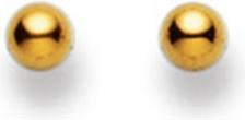 Image du produit Muau Stud earrings or jaune 750, 3mm (Or 750/18 K)