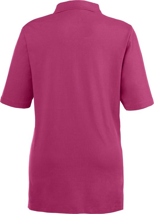 Immagine prodotto Ulla Popken Maglia polo in piqué con abbottonatura con nastro di velluto e mezze maniche (68)