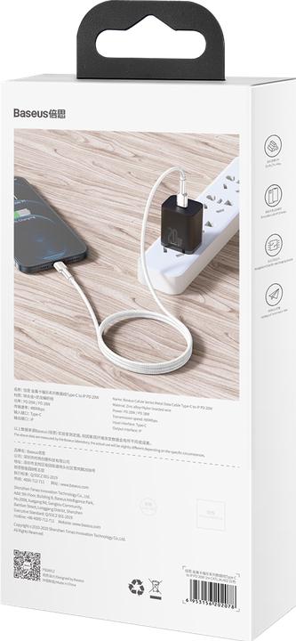 Produktbild Baseus USB C – Lightning (2 m, USB 2.0, 20 W)