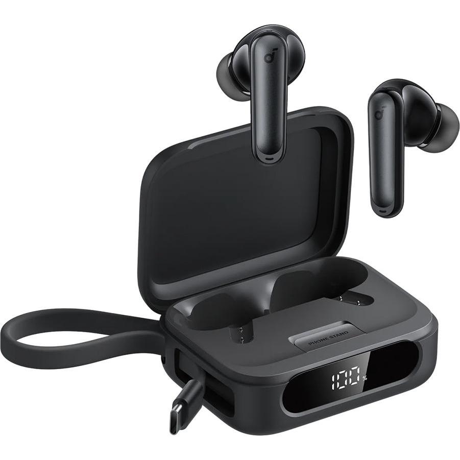 Anker Soundcore P41i nero / Cuffie senza fili / Microfono / BT 5.3 / IPX5 (ANC, 12 h, Senza fili), Cuffie, Nero