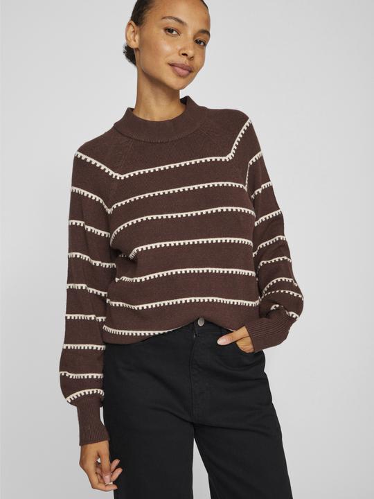 Produktbild Vila Gestreifter Strickpullover (XS)