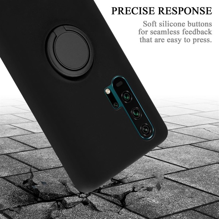 Actual product image Cadorabo TPU Liquid Ring Silicone Case Cover (Honor 20 Pro)