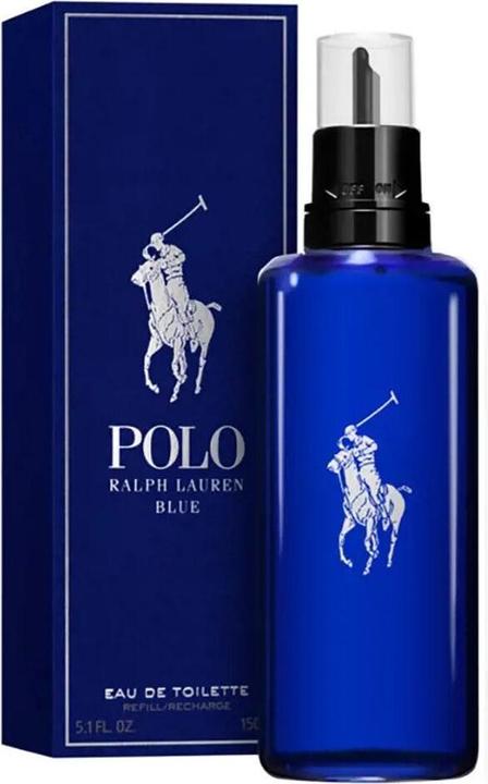 Actual product image Ralph Lauren Polo Blue Eau de Toilette Men's Cologne 5.1 FL Oz (Eau de toilette, 150 ml)