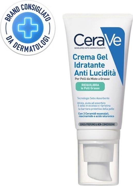 Actual product image CeraVe Anti-Glanz (52 ml, Day cream, Up to SPF 10)