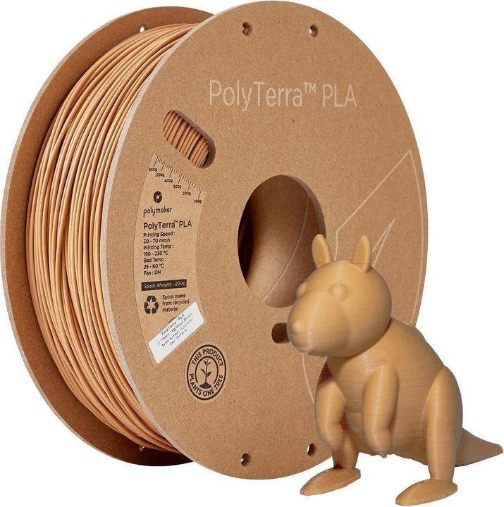 Actual product image Polymaker Filament (PLA, 1.75 mm, 1000 g)