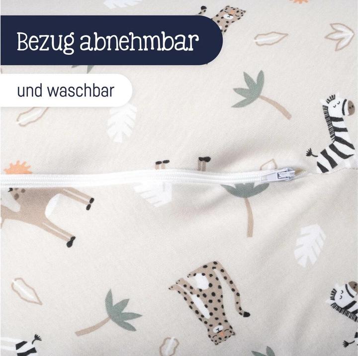 Immagine prodotto Julius Zöllner Cuscino per allattamento Jersey Savannah Beige 190 cm (76 cm)
