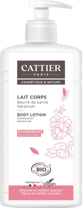 Actual product image Cattier Lait Nourissant Corps (Body milk, 500 ml)