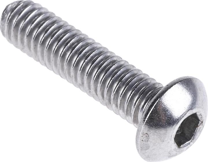 Produktbild RS PRO Schrauben Linsenkopf A2 ISO7380 M4x16mm
