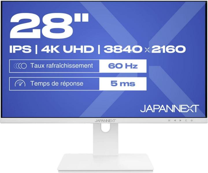 Actual product image Japannext 71,1cm JN-IPS280UHD60F-P-W 16:9 HDMI/DP UHD (3840 x 2160 Pixels, 28")