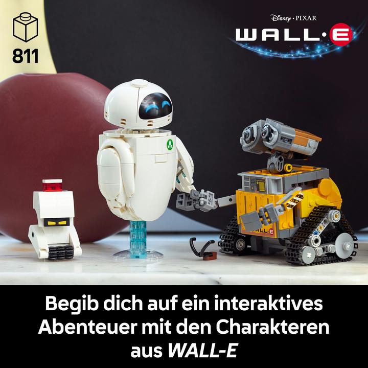 Actual product image LEGO WALL-E and EVE (43279, LEGO Disney)