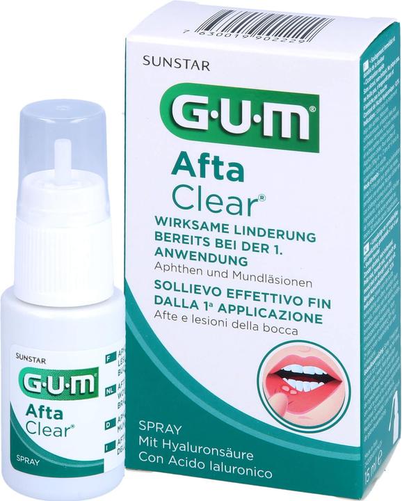 Immagine prodotto GUM SUNSTAR AftaClear Spray (15 ml, Spray per bocca)