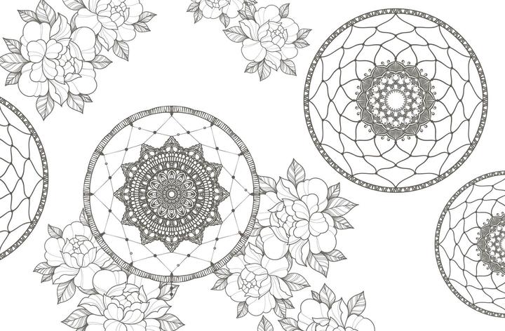 Produktbild Colorful Mandala – Mandala – Traumfänger