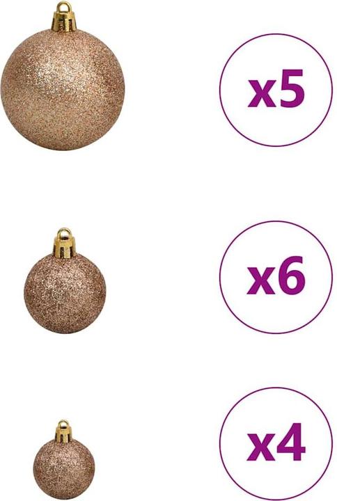 Actual product image vidaXL Künstlicher Baumschmuck (240 cm)