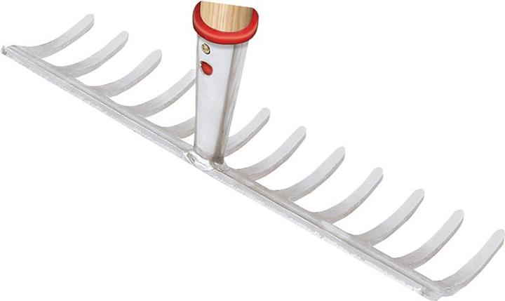 Produktbild Ideal Gartenrechen Arbeitsbreite 372 mm 14 Zinken mit konischer Dülle, ohne Stiel