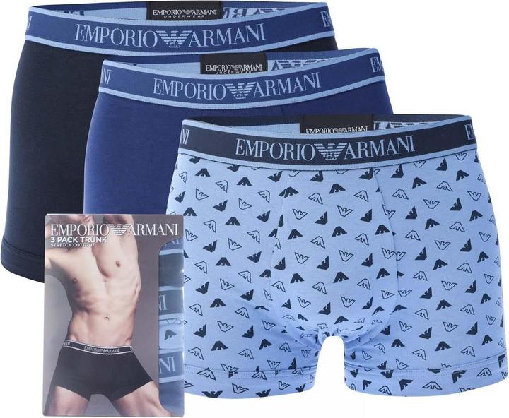 Actual product image Emporio Armani Mens Core Logo Boxer Shorts (Pack of 3) (XL)