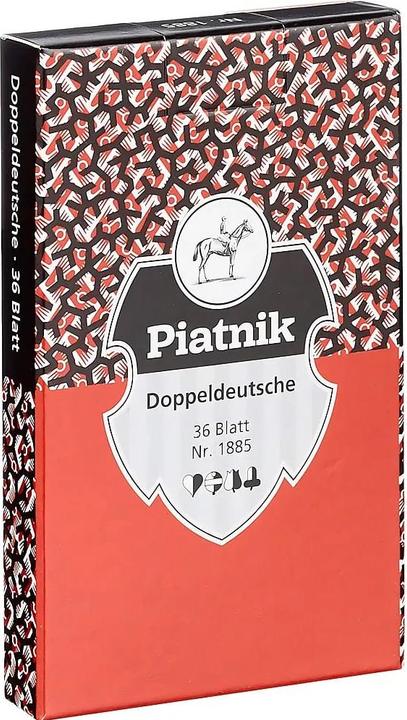 Produktbild Piatnik Schnapskarten Doppeldt. Blitz 36 Bl. (Deutsch, 2 Spieler)