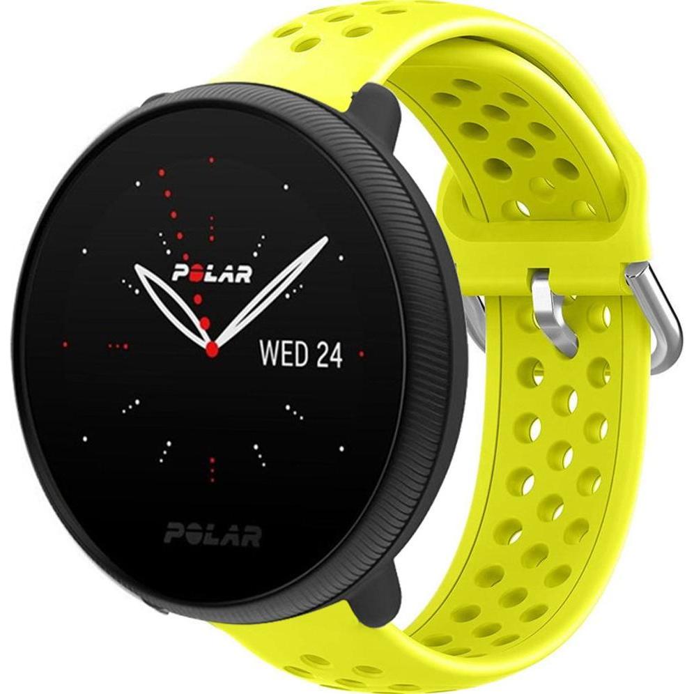 Strap-it Silikonband (Silikon, Ignite 2), Uhrenarmband, Gelb