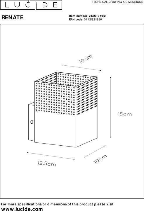 Produktbild Lucide Renate (E27)