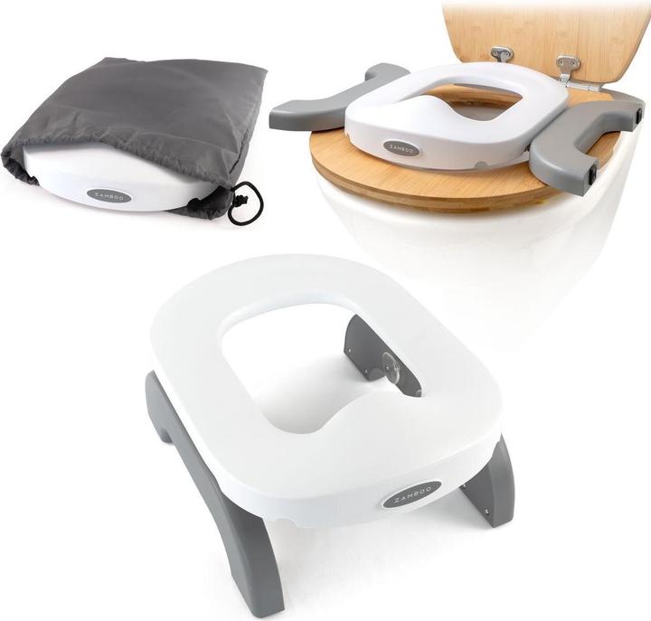 Zamboo Töpfchen Reisetöpfchen / faltbarer Toilettensitz inkl.