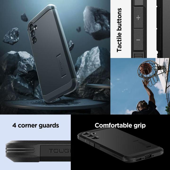 Produktbild Spigen Tough Armor Galaxy A34 5g Black (Samsung Galaxy A34 5G)