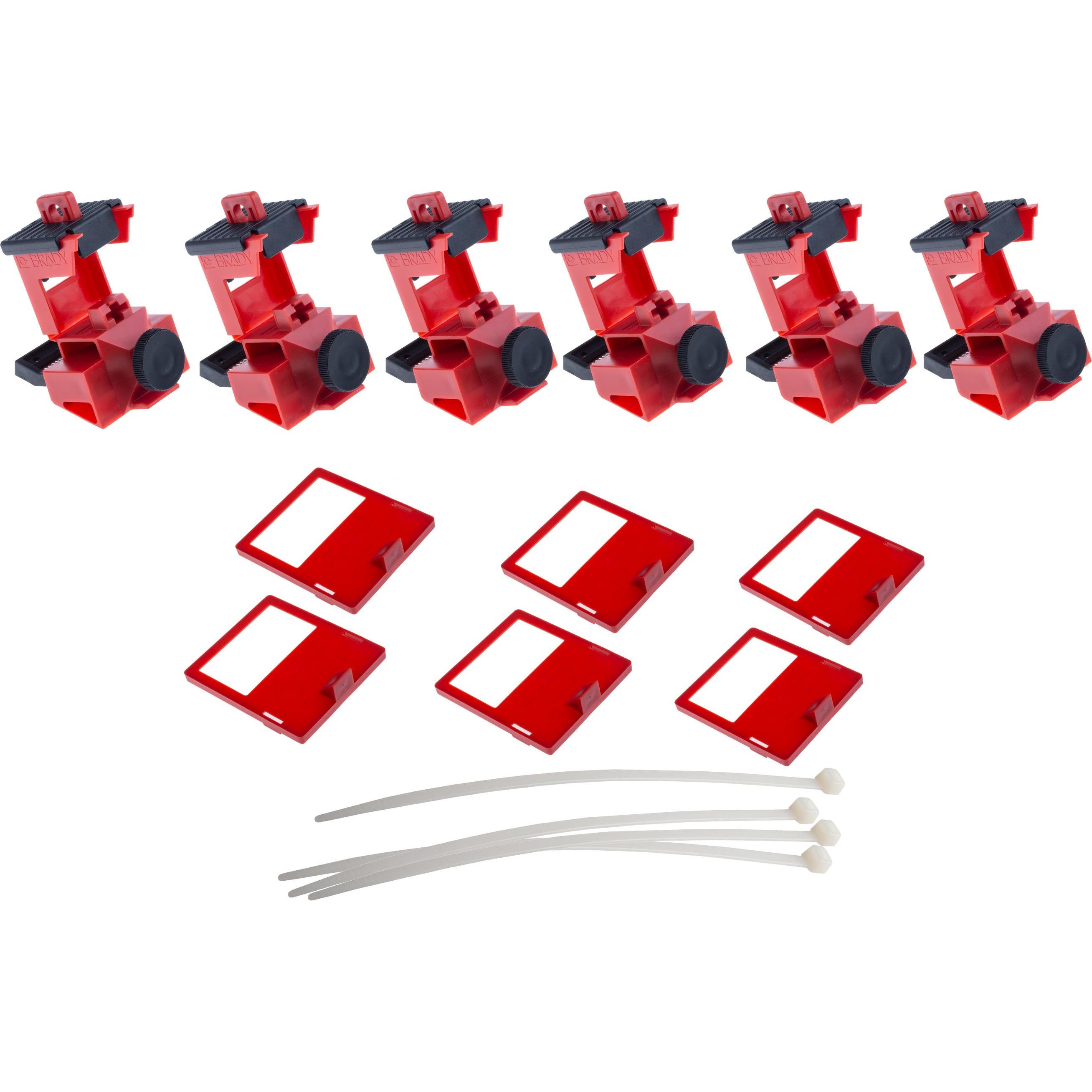 Brady TagLock CircuitBreaker 480/600V 6/pk (148687)