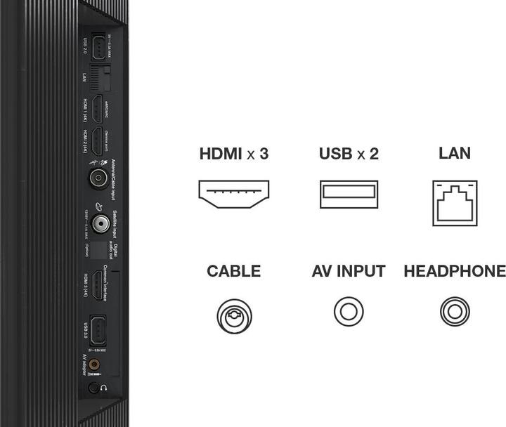 Actual product image TCL 55C635 (55", C635, QLED, 4K, 2022)