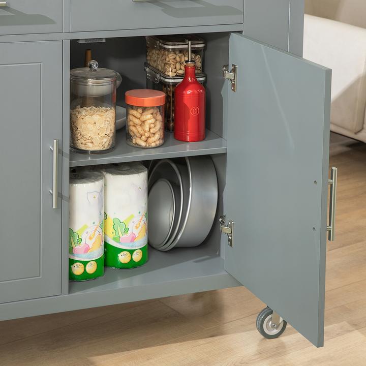Immagine prodotto SoBuy Carrello da cucina FKW108-HG, Grigio
