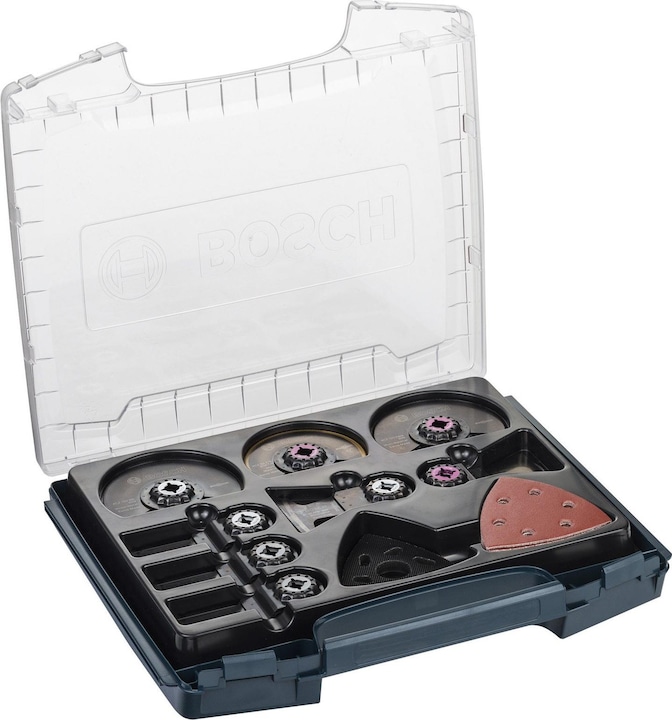 Bosch Professional Zubehör 34tlg. i-BOXX Pro-Set Innenausbau. Für oszillierende Multifunktionswerkzeuge