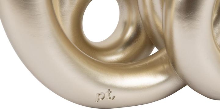 Actual product image present time Kandelaar Rings - Goud - 35x13.5x32.5cm - Scandinavisch