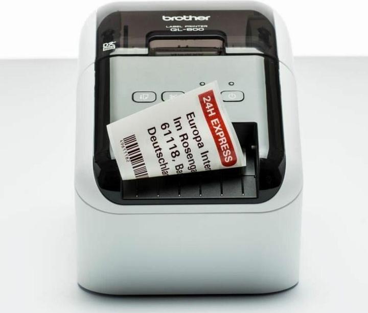 Actual product image Brother QL-800 (300 dpi)