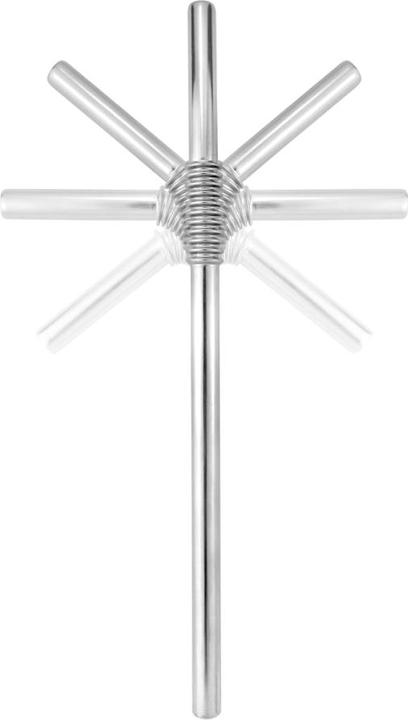 Produktbild Turtleneck Straw Biegbare Edelstahl Trinkhalme (12 x)