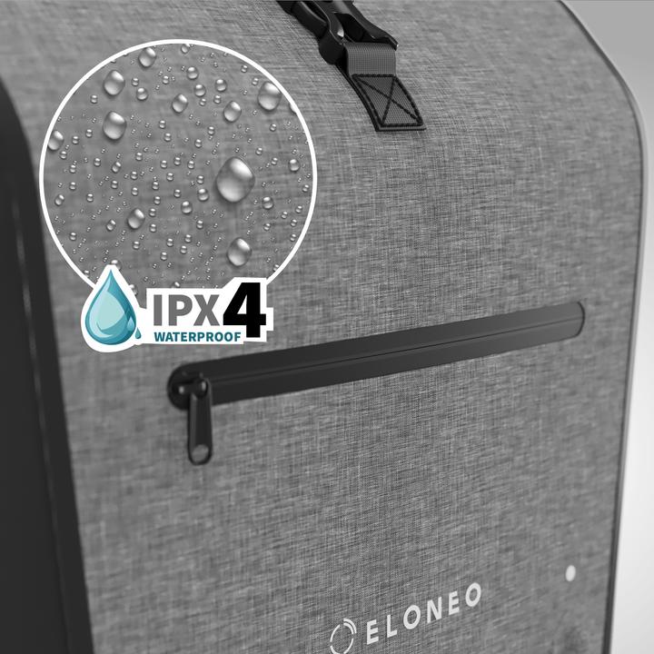 Actual product image Eloneo Bicycle bag for laptop (25 l, Luggage carrier bag)