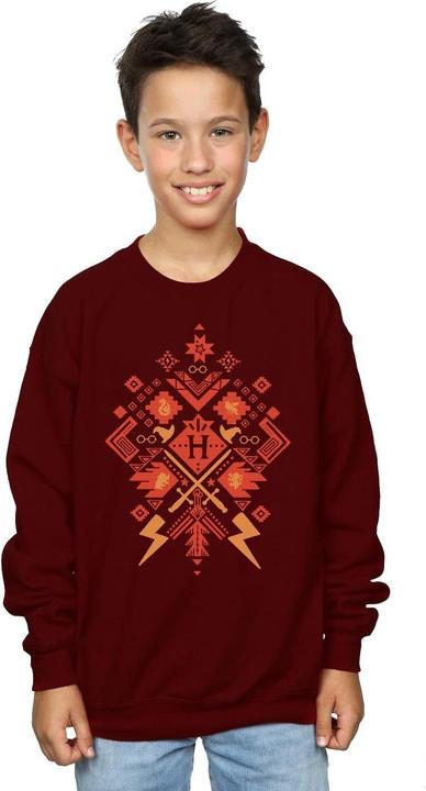 Produktbild Christmas Fair Isle Sweatshirt Jungen (128)