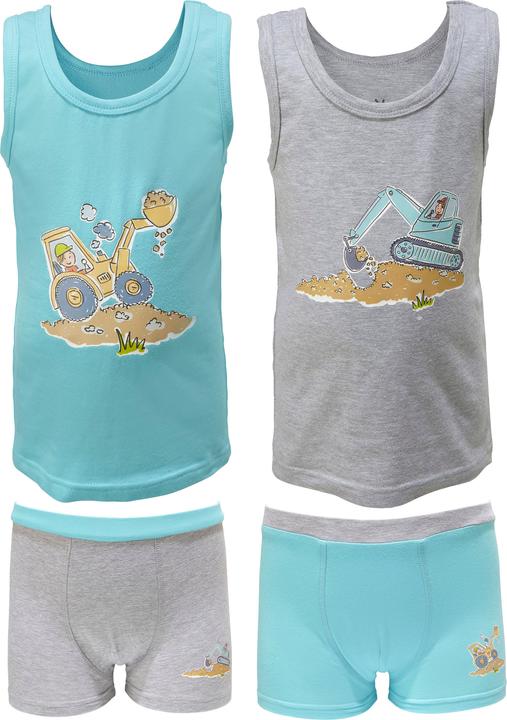 Immagine prodotto Erwin Müller Set di biancheria intima per ragazzi 4 pezzi. (146, 152, confezione da 4)