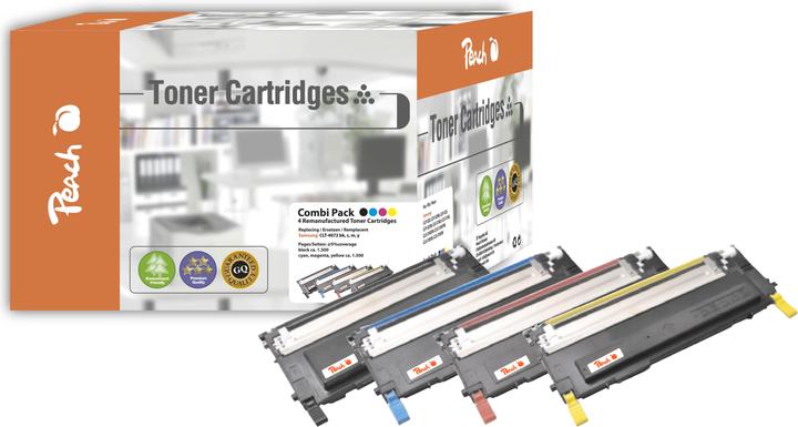 Image du produit Peach CLT-4072 Multipack (M, C, Y, CF)