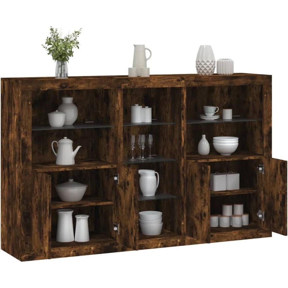 Thumbnail - VidaXL, Kommode + Sideboard, Jarman (162 x 37 x 100 cm)