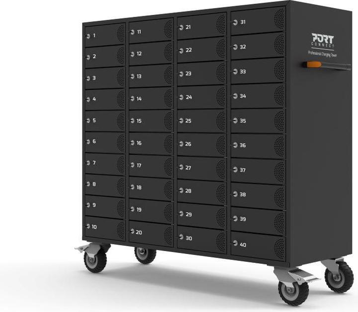 Actual product image Port Designs Loading cabinet with single doors for 40 units