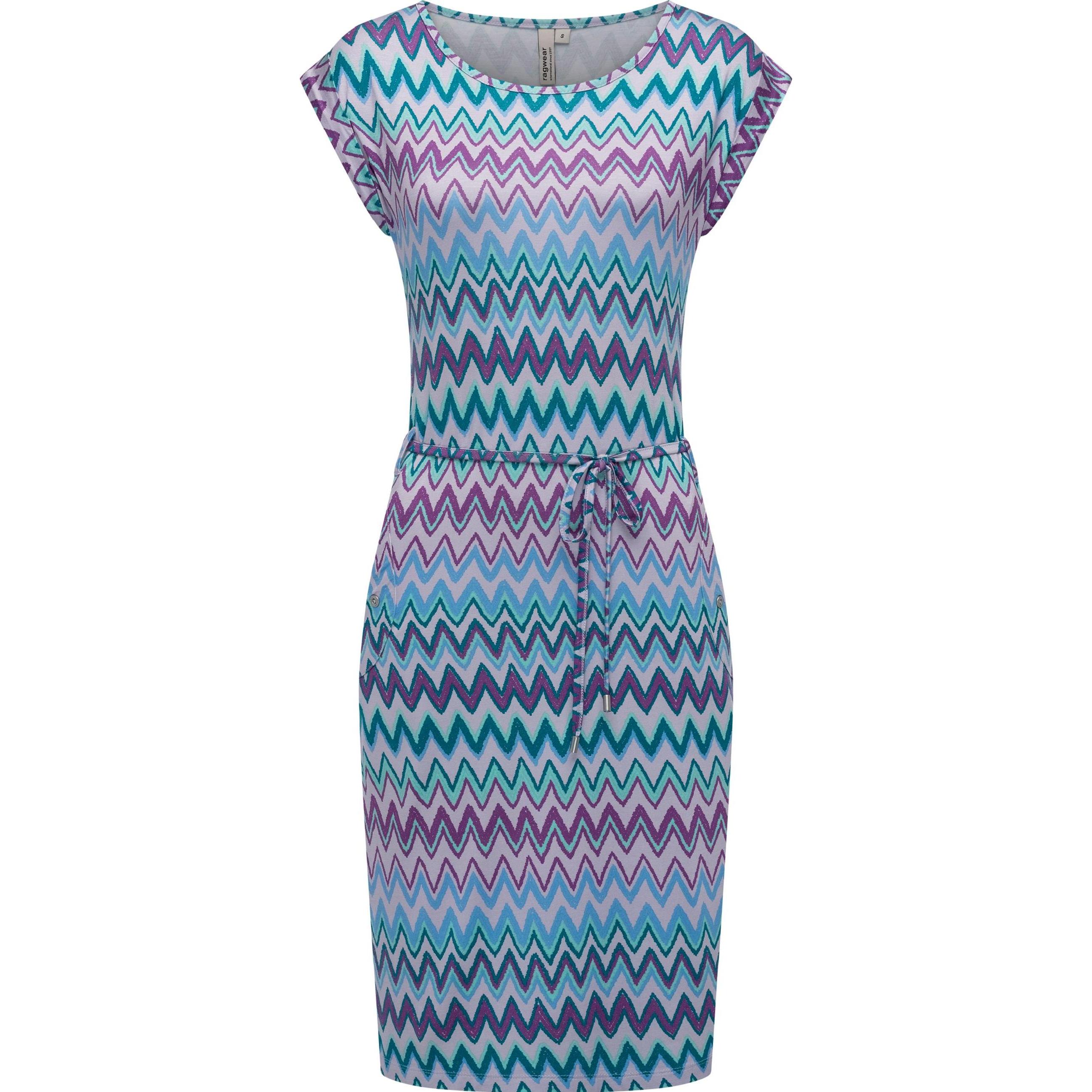 Thumbnail - Ragwear, Damen, Kleider, Taggien Print, Violett, (S)