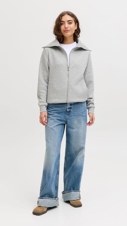 Produktbild JJXX Jxstudio Vesterbro Flat Knit Zip Swt Ln (S)