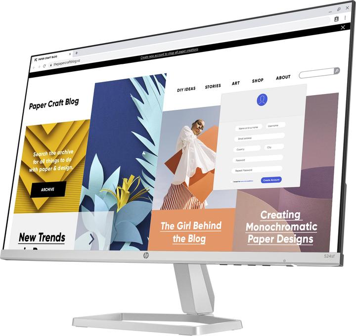 Actual product image HP Series 5 524 (1920 x 1080 pixels, 24")