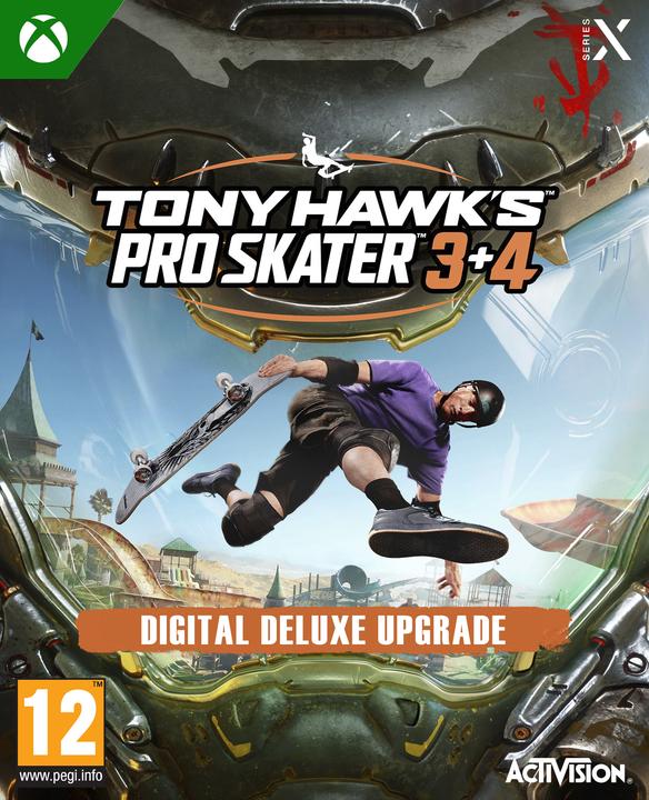 Produktbild Microsoft Tony Hawks Pro Skater 3 + 4 - Digital Deluxe Upgrade (Xbox One X, Xbox Series X, Xbox One S, Xbox Series S)