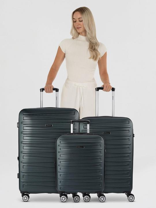 Actual product image Benzi 5493 4 Rollen Kofferset 3-teilig mit Dehnfalte (197 l)