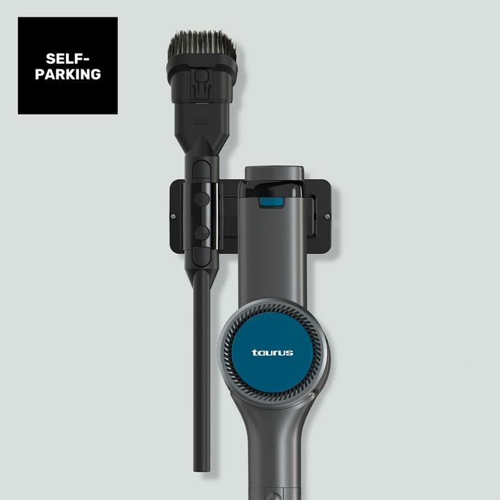 Image du produit Taurus Aspirateur sans fil à batterie amovible, 180 W, 35 min autonomie, filtre HEPA, turbo-brosse