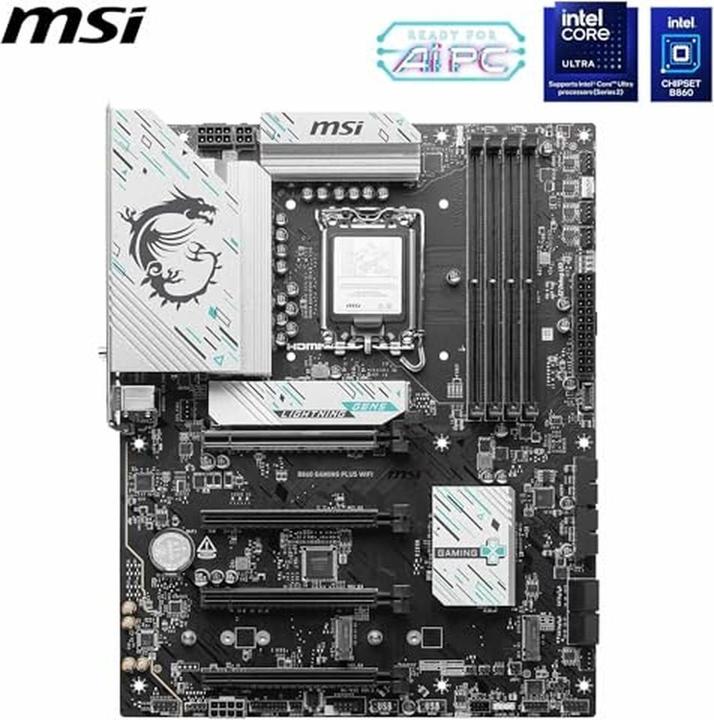 Image du produit MSI B860 GAMING PLUS WIFI (LGA 1851, Intel B860, ATX)