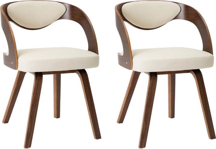 Cremeweiss und Dunkelbraun