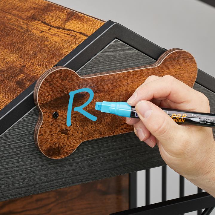 Image du produit Relaxdays Hundekäfig für Zuhause mit Rollen (Chenil pour chiens)