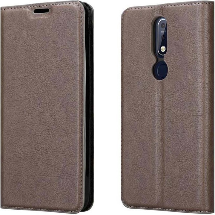 Produktbild Cadorabo Book Invisible Magnet Cover (Nokia 7.1)